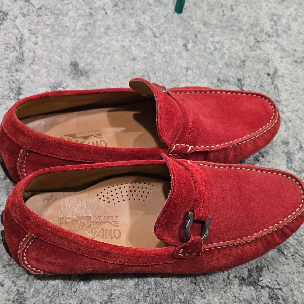 Salvatore Ferragamo Driving Loafers (Extra Wide)
